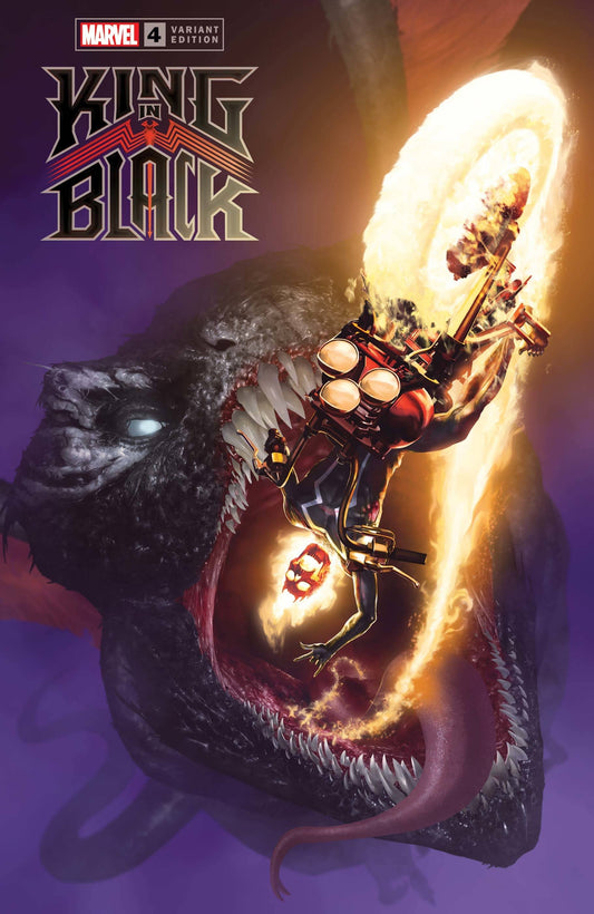 KING IN BLACK #4 (OF 5) DRAGON RAHZZAH VAR 1:50 INCV - Comicbookeroo Australia