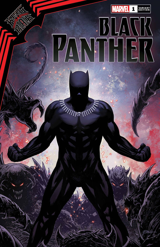 KING IN BLACK BLACK PANTHER #1 EPTING VAR - Comicbookeroo Australia