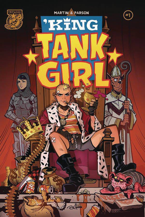 KING TANK GIRL #1 (OF 5) CVR A PARSON - Comicbookeroo Australia