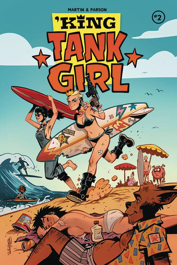 KING TANK GIRL #2 (OF 5) CVR A PARSON - Comicbookeroo Australia