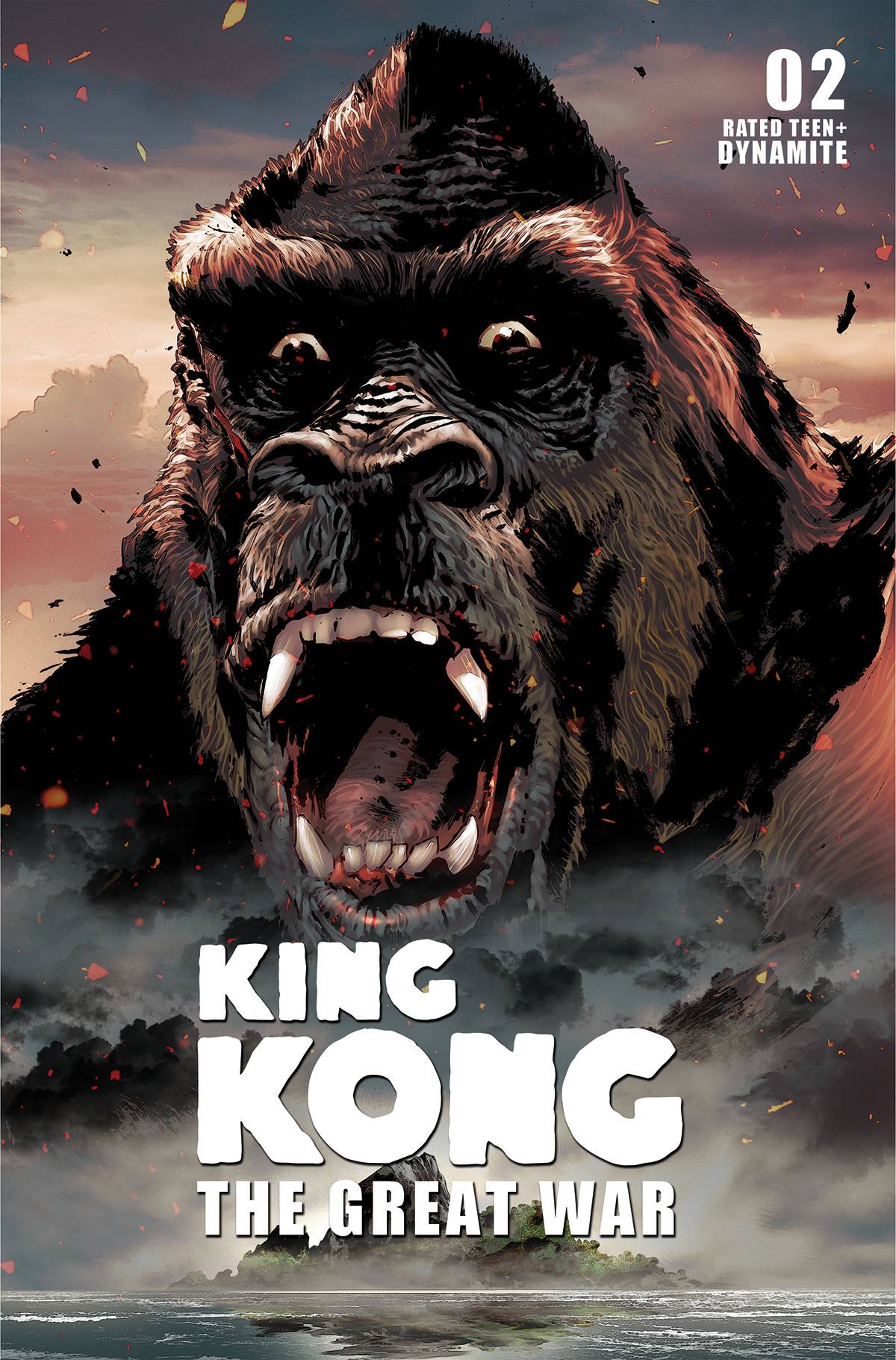 KONG GREAT WAR #2 CVR B GUICE (28 Jun Release) - Comicbookeroo Australia