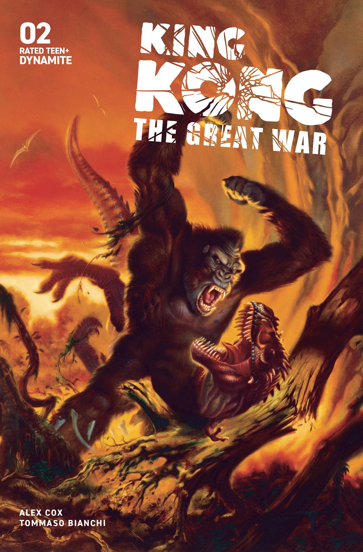 KONG GREAT WAR #3 CVR C DEVITO (16 Aug Release) - Comicbookeroo Australia