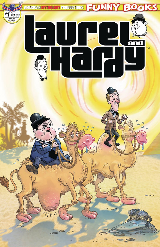 LAUREL & HARDY #1 PACHECO MAIN CVR - Comicbookeroo Australia