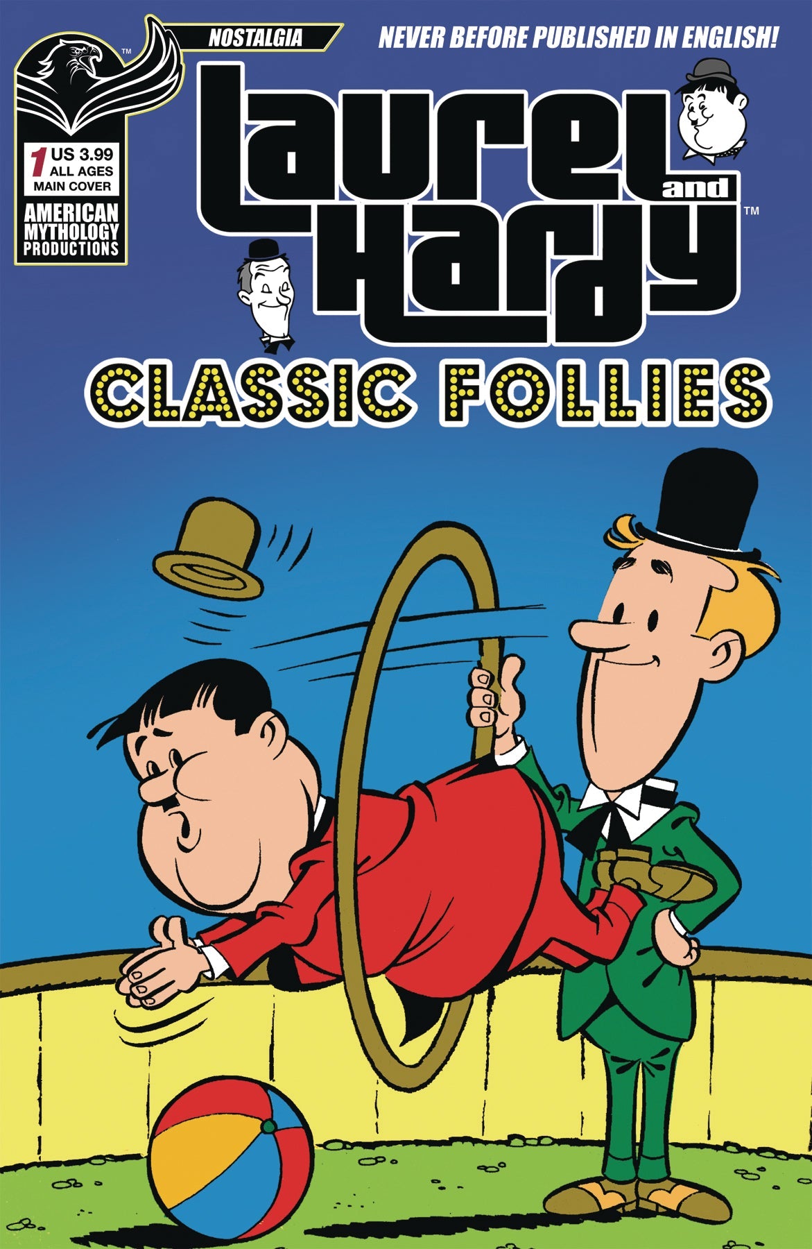 LAUREL & HARDY CLASSIC FOLLIES #1 MAIN CVR - Comicbookeroo Australia