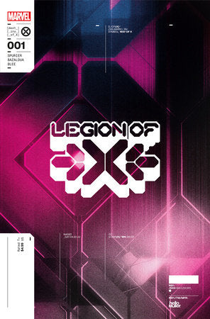 LEGION OF X #1 MULLER DESIGN VAR 1:10 INCV (25 May) - Comicbookeroo Australia