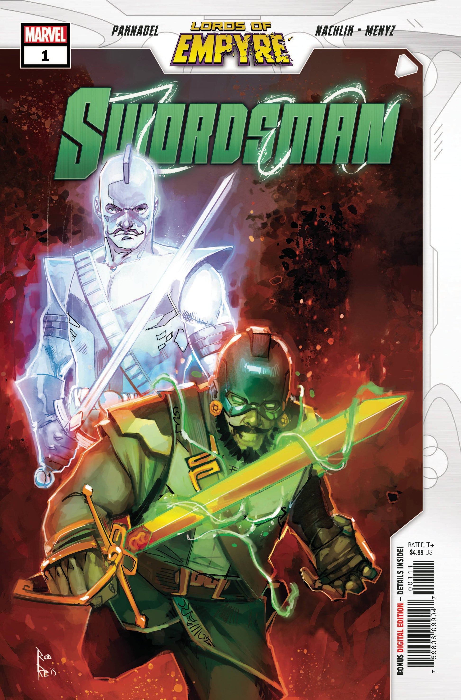 LORDS OF EMPYRE SWORDSMAN #1 - Comicbookeroo Australia