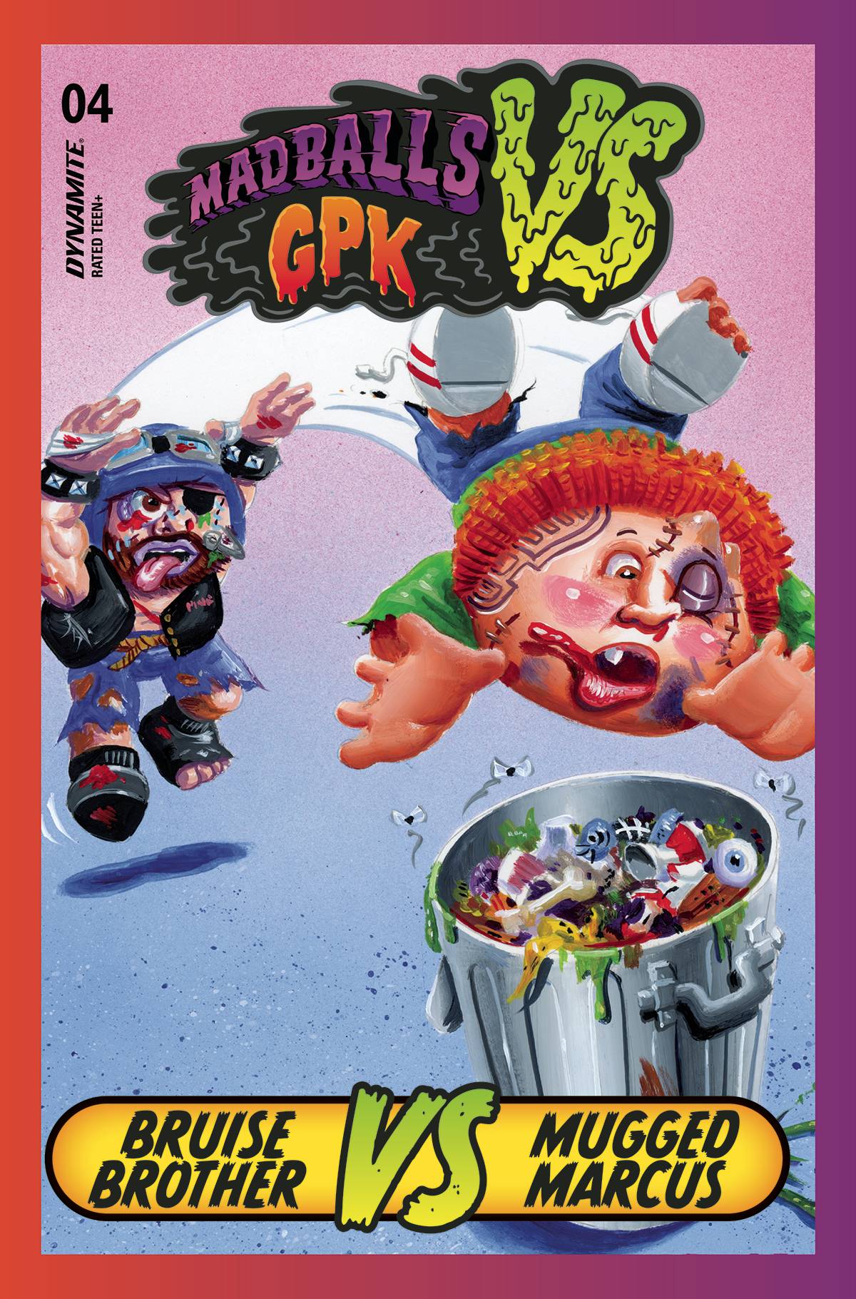 MADBALLS VS GARBAGE PAIL KIDS #4 CVR C TRADING CARD - Comicbookeroo Australia