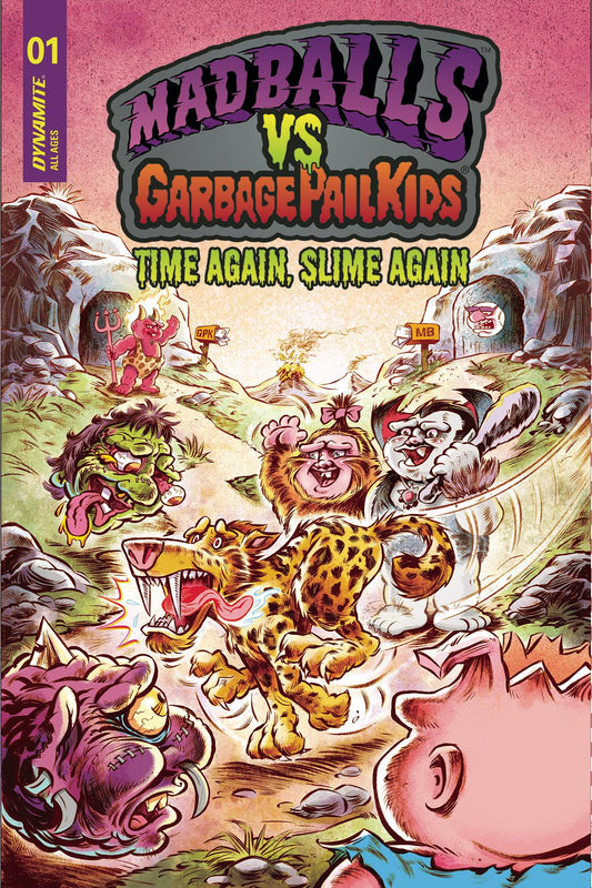 MADBALLS VS GARBAGE PAIL KIDS SLIME AGAIN #1 CVR B CROSBY (08 Feb Release) - Comicbookeroo Australia