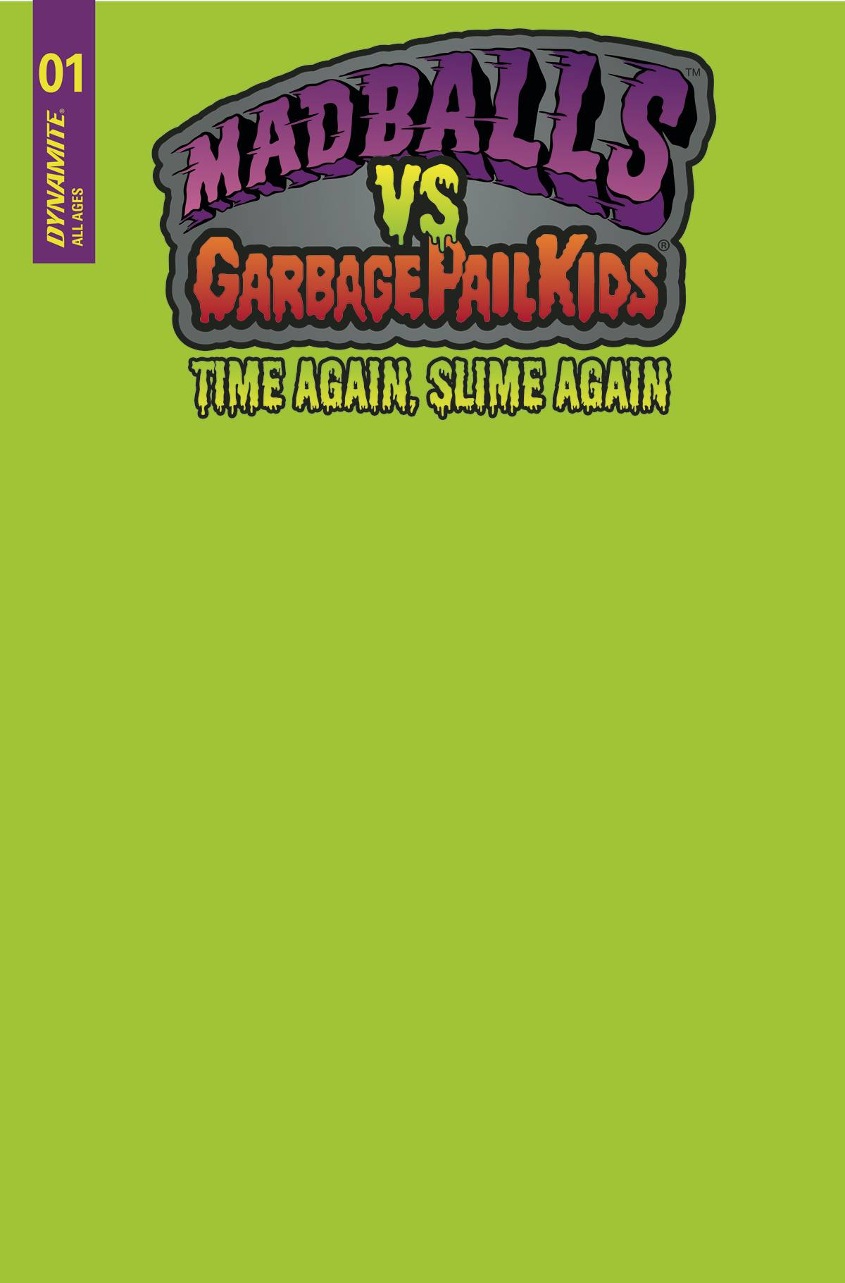 MADBALLS VS GARBAGE PAIL KIDS SLIME AGAIN #1 CVR D PUKE GREE (08 Feb Release) - Comicbookeroo Australia