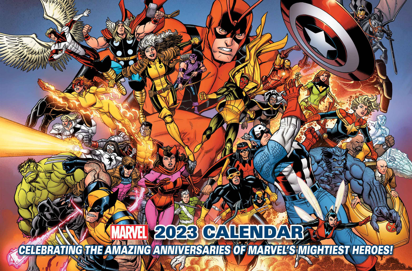 MARVEL 2023 CALENDAR (04 Jan) - Comicbookeroo Australia