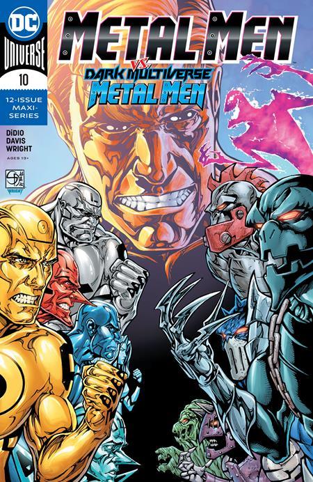 METAL MEN #10 CVR A SHANE DAVIS - Comicbookeroo Australia