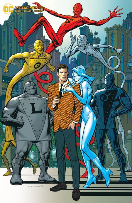 METAL MEN #10 CVR B KEVIN NOWLAN VAR - Comicbookeroo Australia