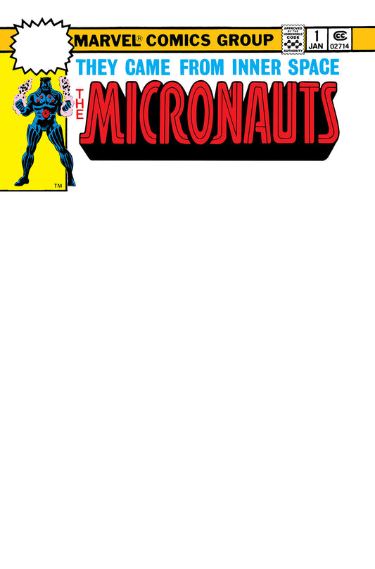 MICRONAUTS #1 BLANK FACSIMILE EDITION VAR (27 Sep Release) - Comicbookeroo Australia