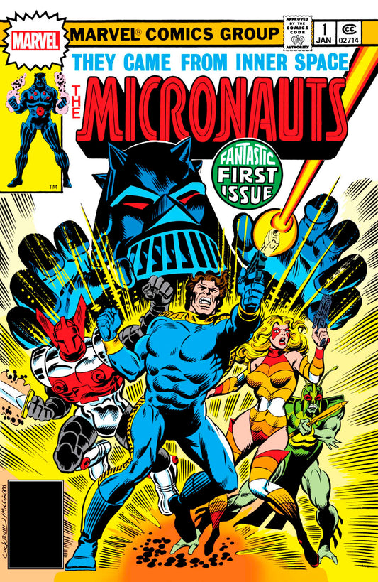 MICRONAUTS #1 FACSIMILE EDITION - Comicbookeroo Australia