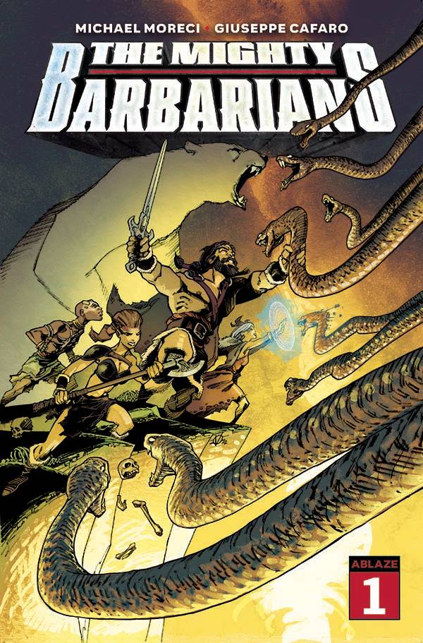 MIGHTY BARBARIANS #1 CVR A VATINE (MR) (19 Apr Release) - Comicbookeroo Australia