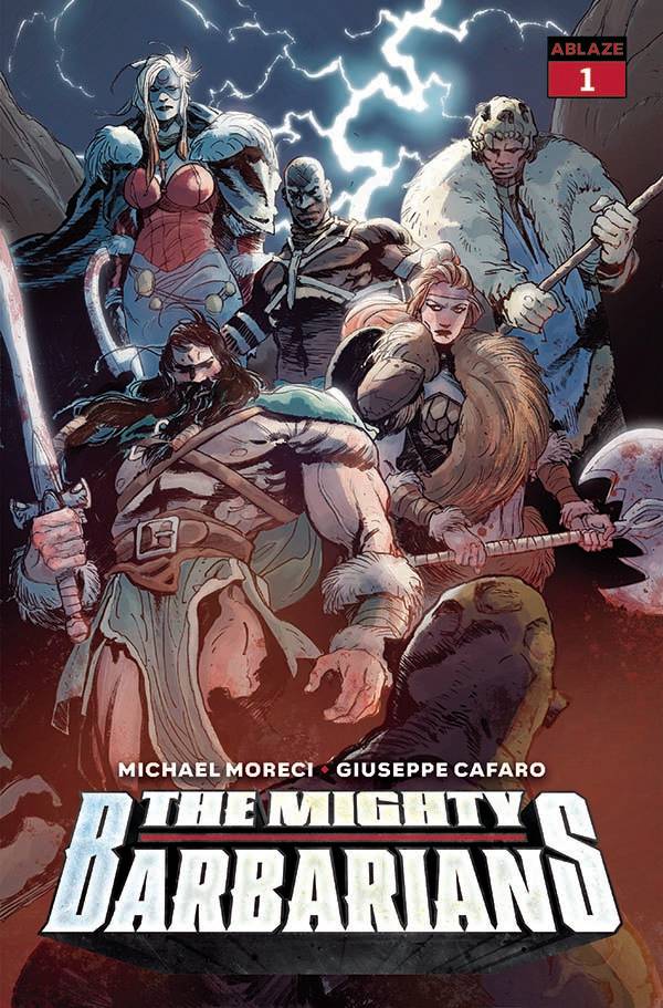 MIGHTY BARBARIANS #1 CVR C GIZZI (MR) (19 Apr Release) - Comicbookeroo Australia