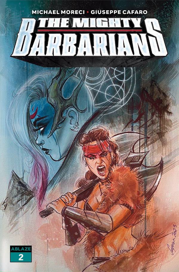 MIGHTY BARBARIANS #2 CVR B SUSPIRIA (MR) (17 May Release) - Comicbookeroo Australia