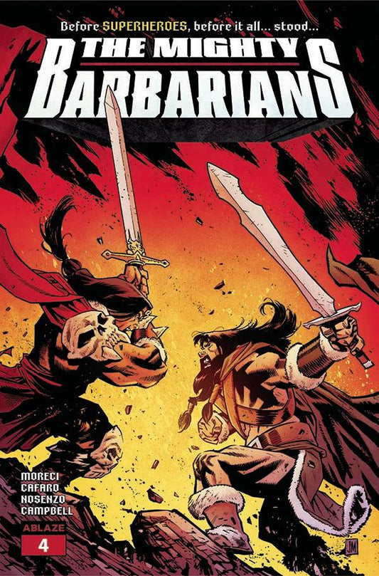 MIGHTY BARBARIANS #4 CVR A JUSTIN MASON (MR) (19 Jul Release) - Comicbookeroo Australia