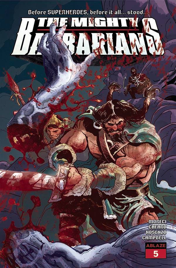 MIGHTY BARBARIANS #5 CVR C EMANUELE GIZZI (MR) (23 Aug Release) - Comicbookeroo Australia