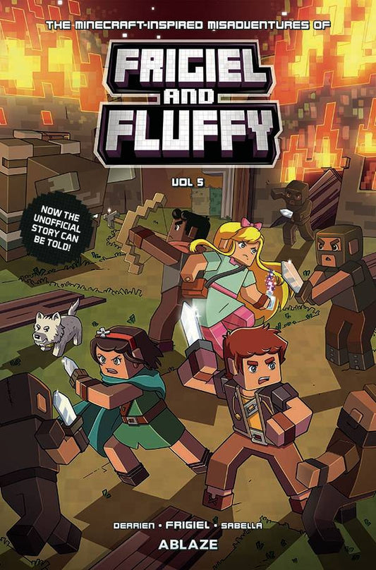 MINECRAFT INSPIRED MISADV OF FRIGIEL & FLUFFY HC VOL 05 (Backorder, Allow 4-5 Weeks) - Comicbookeroo