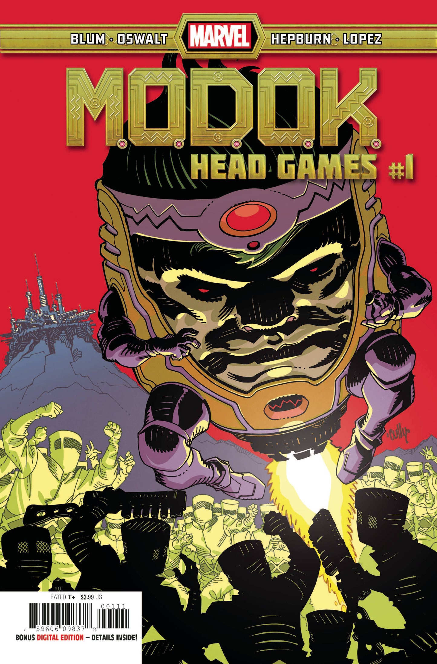 MODOK HEAD GAMES #1 - Comicbookeroo Australia