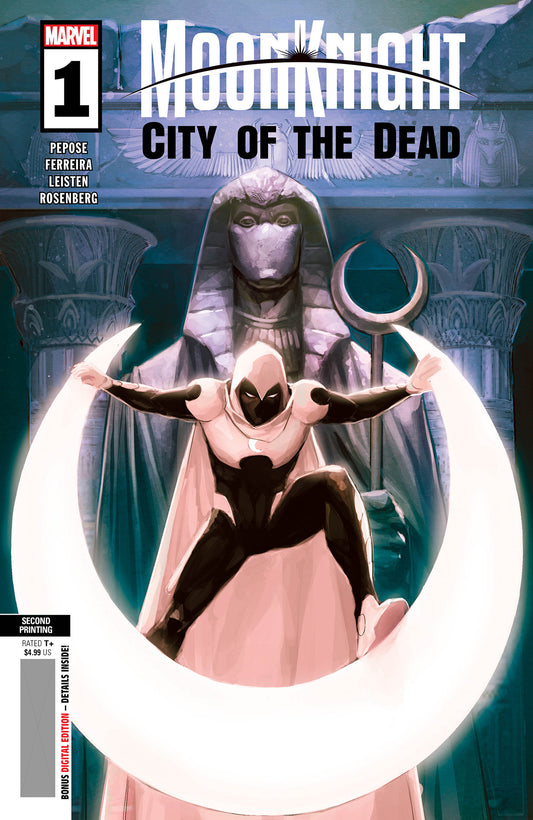 MOON KNIGHT CITY OF THE DEAD #1 (OF 5) 2ND PTG TBD - Comicbookeroo Australia