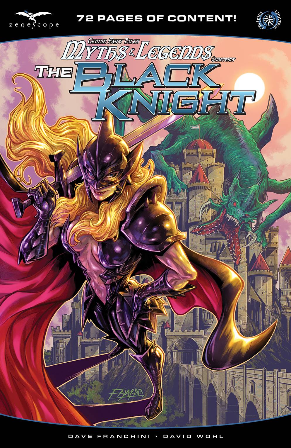 MYTHS & LEGENDS BLK KNIGHT FATE OF LEGENDS CVR A FAJARDO (29 Mar Release) - Comicbookeroo Australia