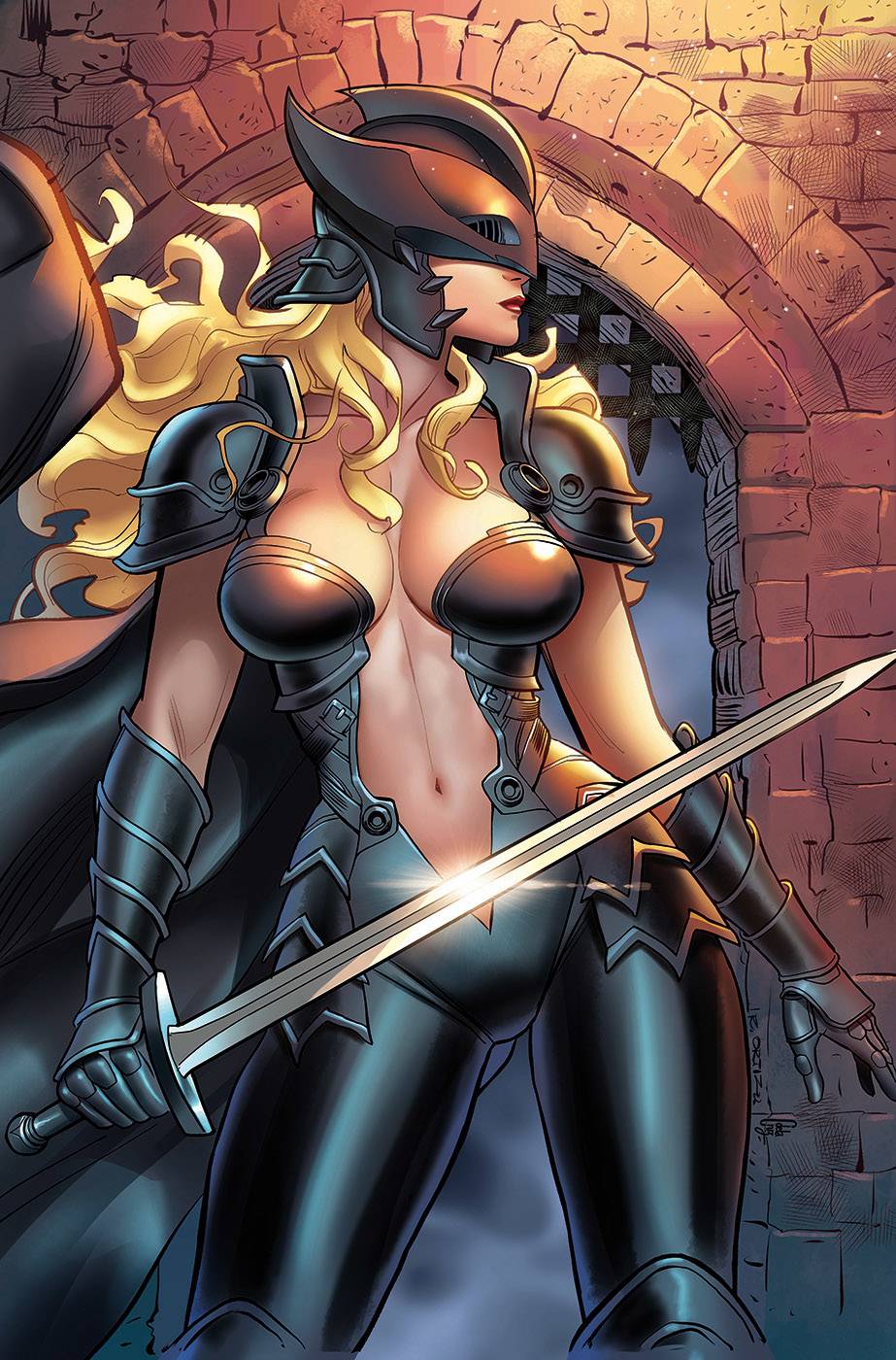 MYTHS & LEGENDS BLK KNIGHT FATE OF LEGENDS CVR C ORTIZ (29 Mar Release) - Comicbookeroo Australia