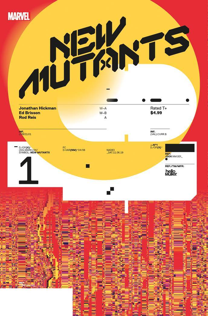 NEW MUTANTS #1 1:10 MULLER DESIGN INCV DX - Comicbookeroo Australia