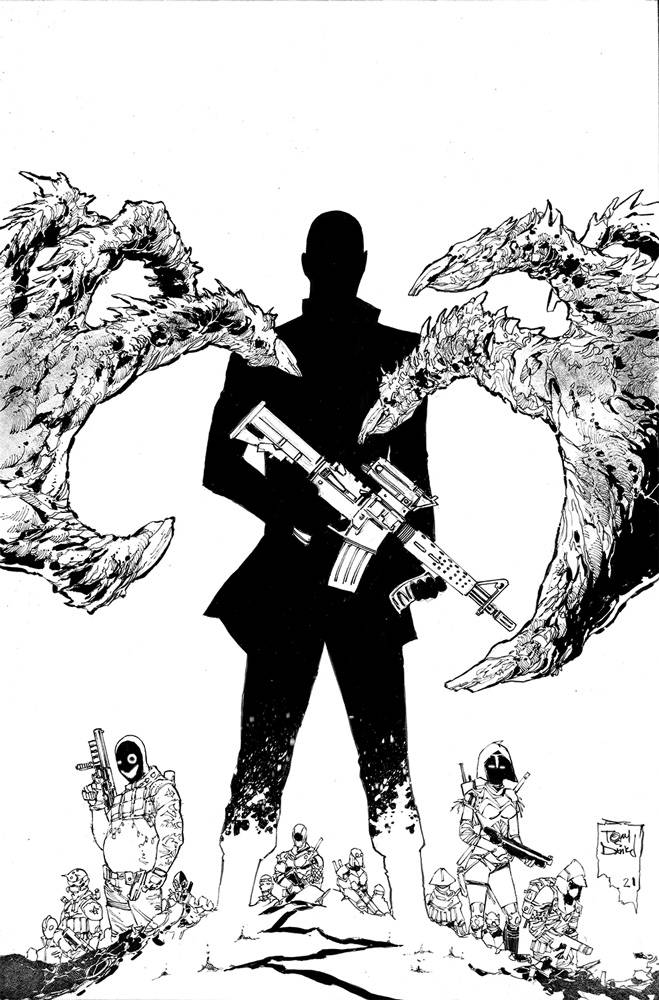 NOCTERRA #5 CVR E 1:10 INCV DANIEL B&W (MR) - Comicbookeroo Australia