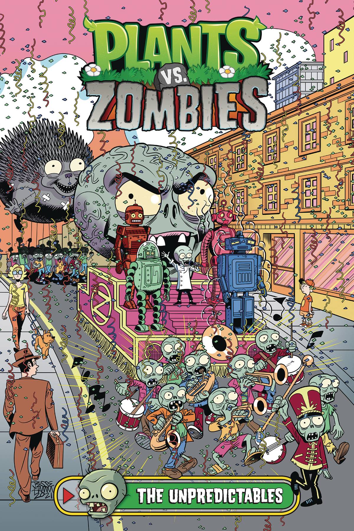 PLANTS VS ZOMBIES HC UNPREDICTABLES (Backorder, Allow 4-5 Weeks) - Comicbookeroo