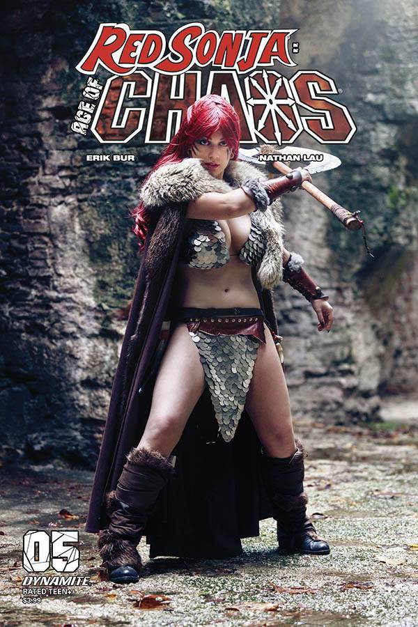 RED SONJA AGE OF CHAOS #5 CVR E SABATTINI COSPLAY - Comicbookeroo Australia