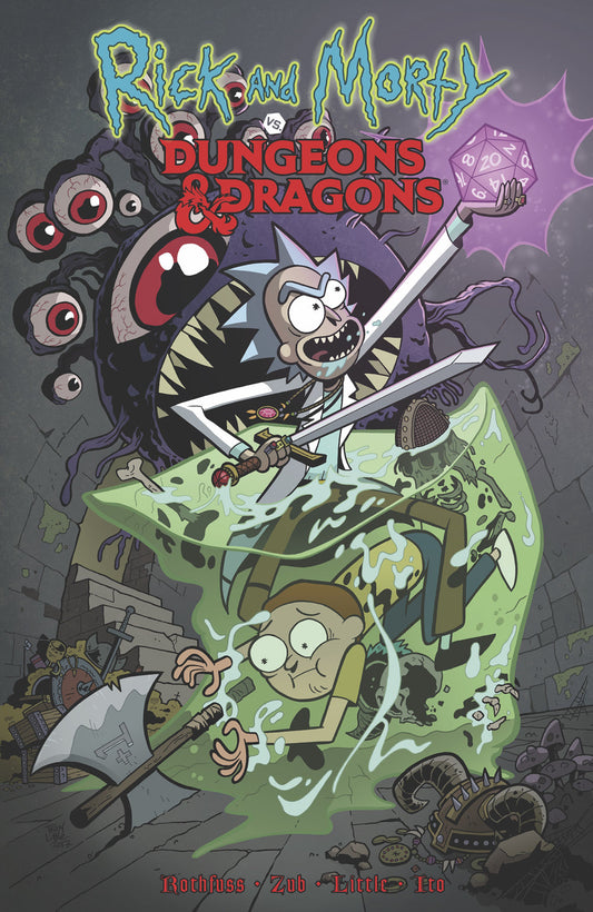 RICK AND MORTY VS DUNGEONS & DRAGONS TP VOL 01 - Comicbookeroo Australia