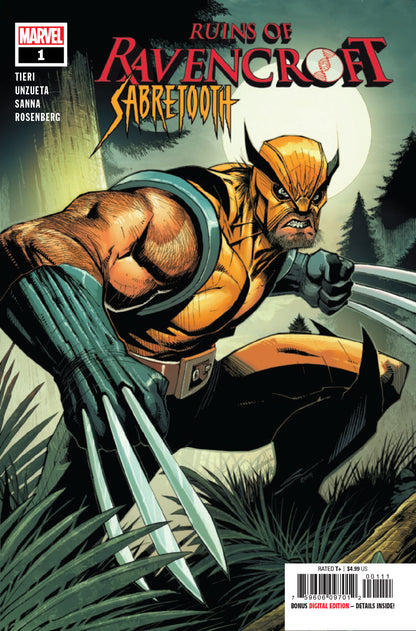 RUINS OF RAVENCROFT SABRETOOTH #1 - Comicbookeroo Australia