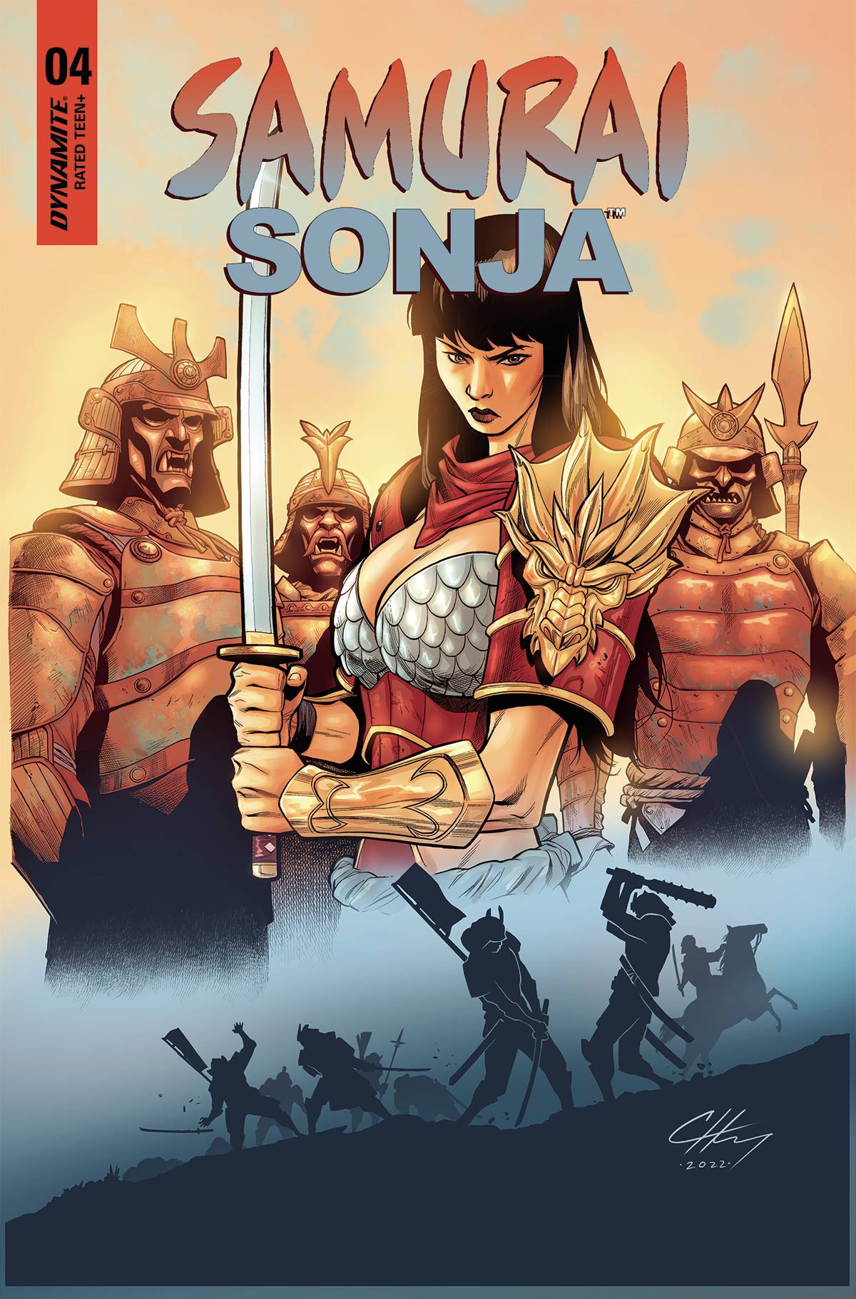 SAMURAI SONJA #4 CVR A HENRY (Backorder, Allow 3-4 Weeks) - Comicbookeroo Australia