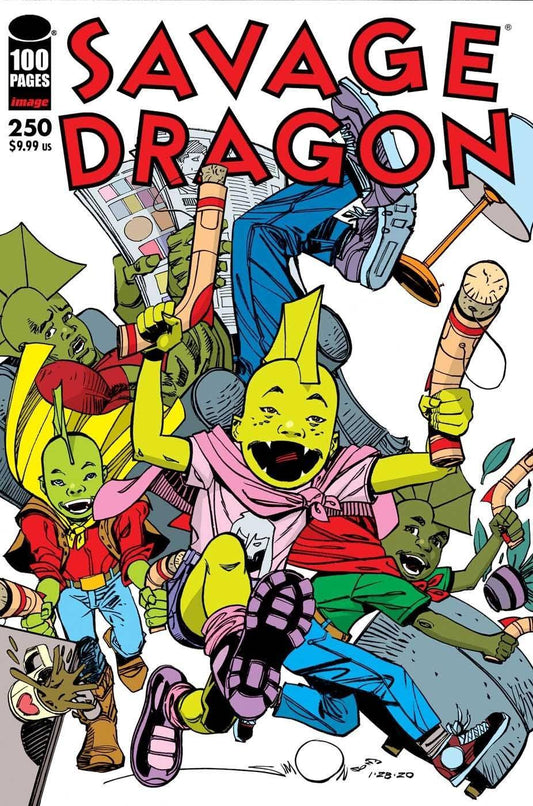 SAVAGE DRAGON #250 CVR D SIMONSON (MR) - Comicbookeroo Australia