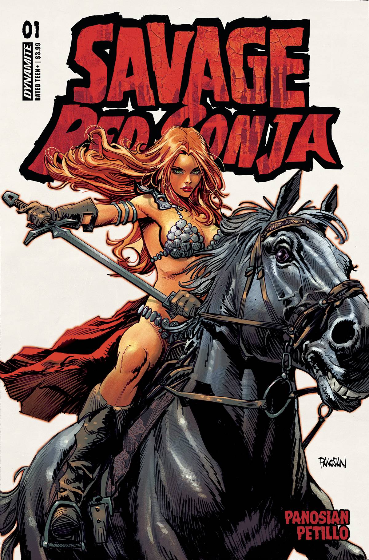 SAVAGE RED SONJA #1 CVR A PANOSIAN (Backorder, Allow 3-4 Weeks)