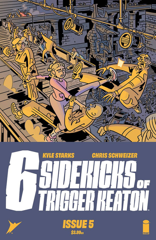 SIX SIDEKICKS OF TRIGGER KEATON #5 CVR A SCHWEIZER (MR) - Comicbookeroo Australia
