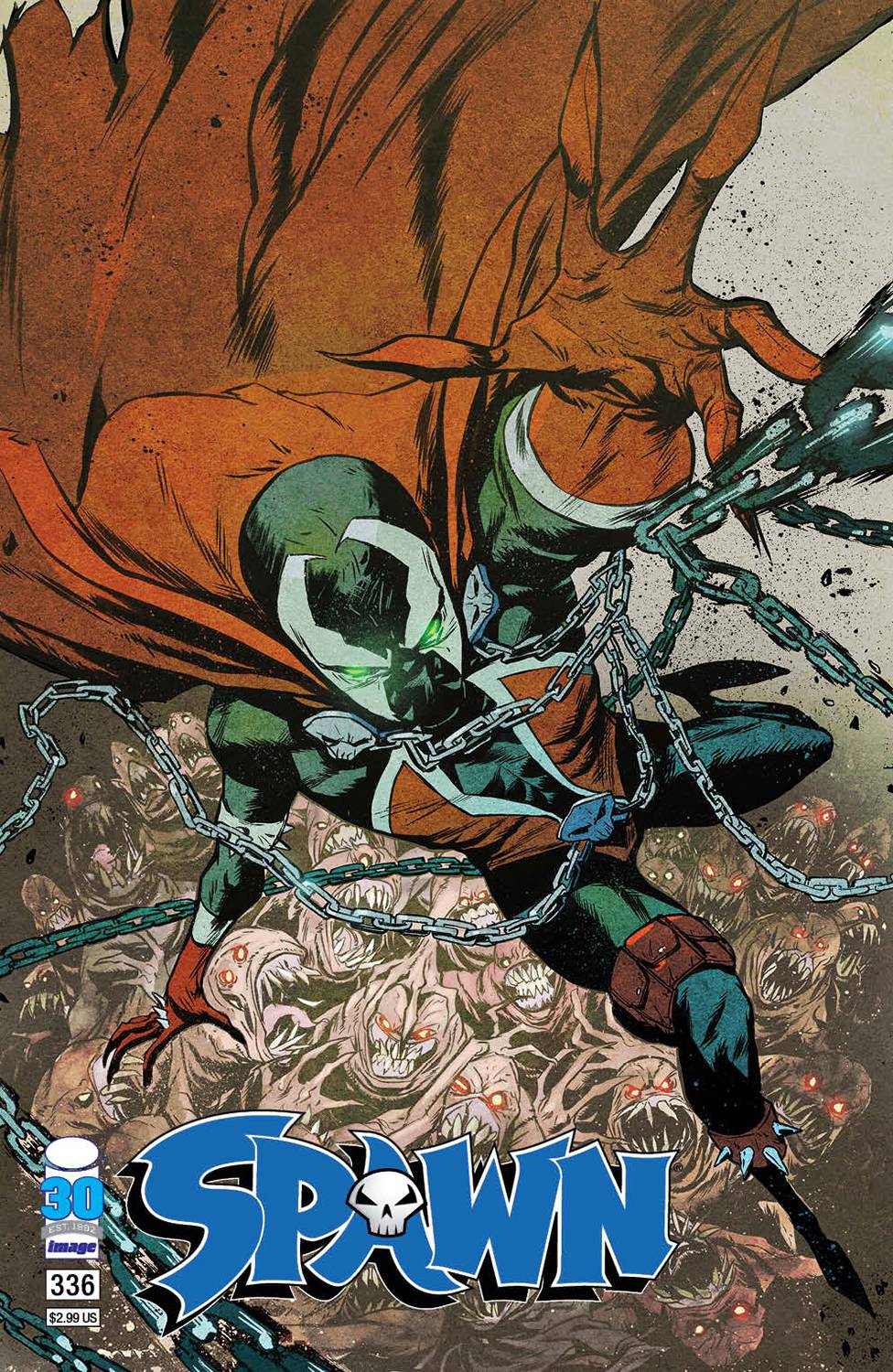 SPAWN #336 CVR A GREENE - Comicbookeroo Australia