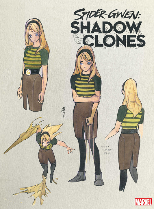 SPIDER-GWEN SHADOW CLONES #2 MOMOKO DESIGN VAR 1:10 INCV - Comicbookeroo Australia