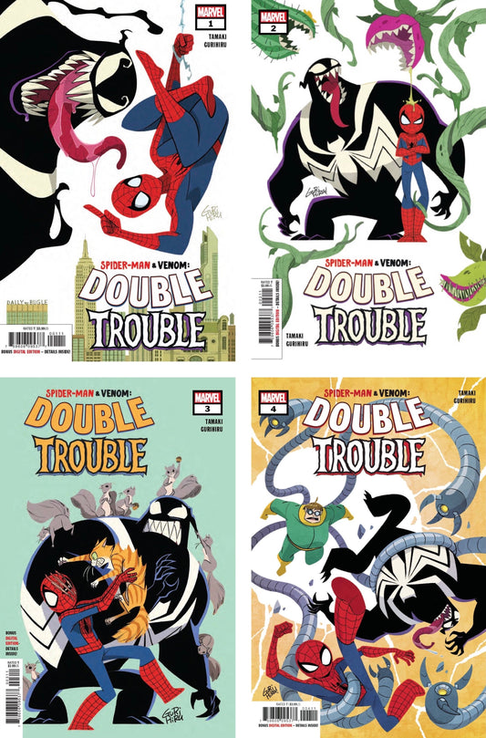 SPIDER-MAN & VENOM DOUBLE TROUBLE #1-4 Bundle - Comicbookeroo Australia