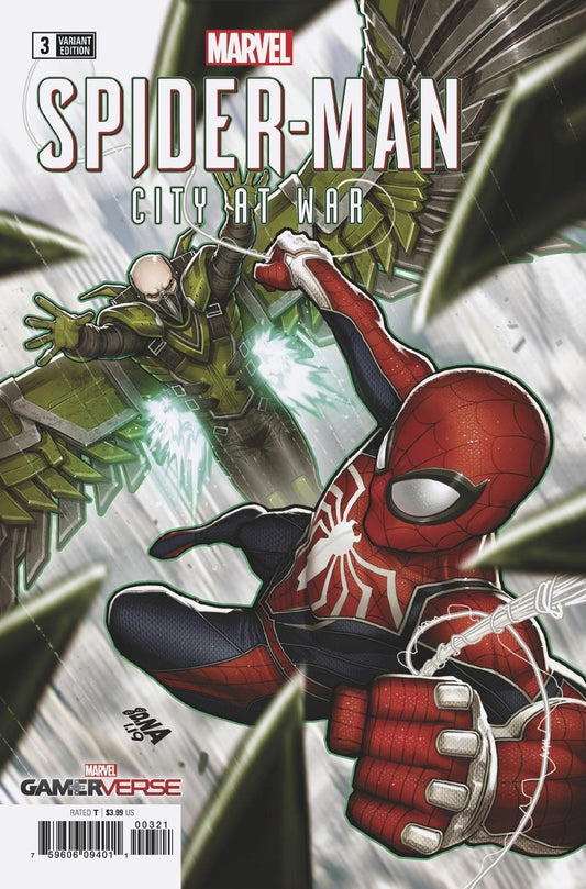 SPIDER-MAN CITY AT WAR #3 (OF 6) 1:50 NAKAYAMA INCV - Comicbookeroo Australia