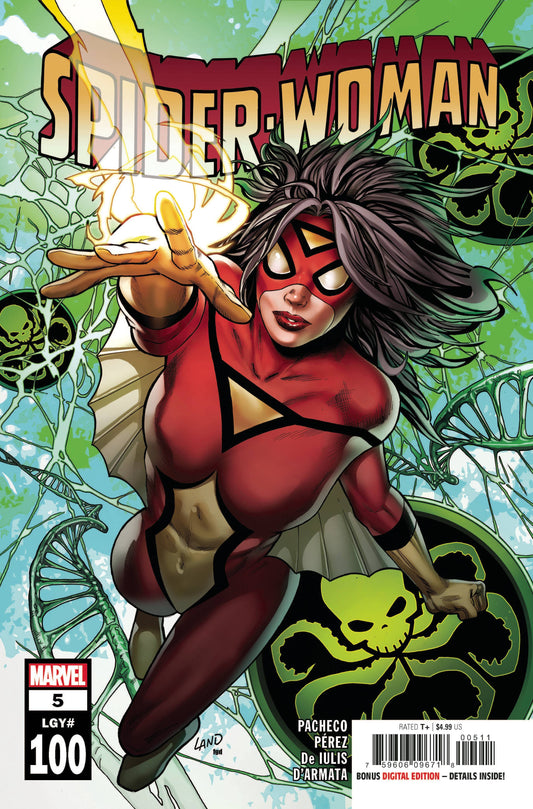 SPIDER-WOMAN (2020) #5/#100 GREG LAND CVR - Comicbookeroo Australia