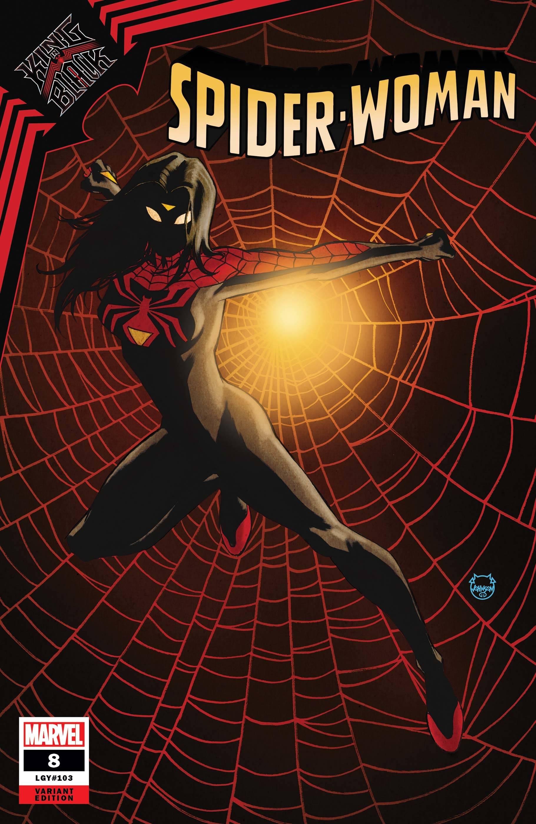 SPIDER-WOMAN (2020) #8 JOHNSON VAR KIB - Comicbookeroo Australia