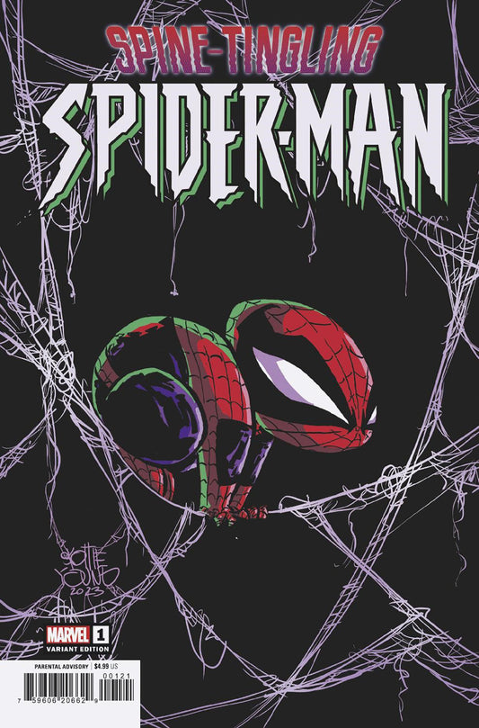 SPINE-TINGLING SPIDER-MAN #1 SKOTTIE YOUNG VAR (18 Oct Release) - Comicbookeroo Australia
