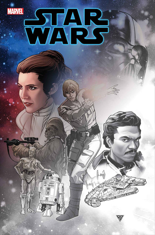 STAR WARS #1 SILVA PREMIERE VAR INCV TWO PER STORE - Comicbookeroo Australia