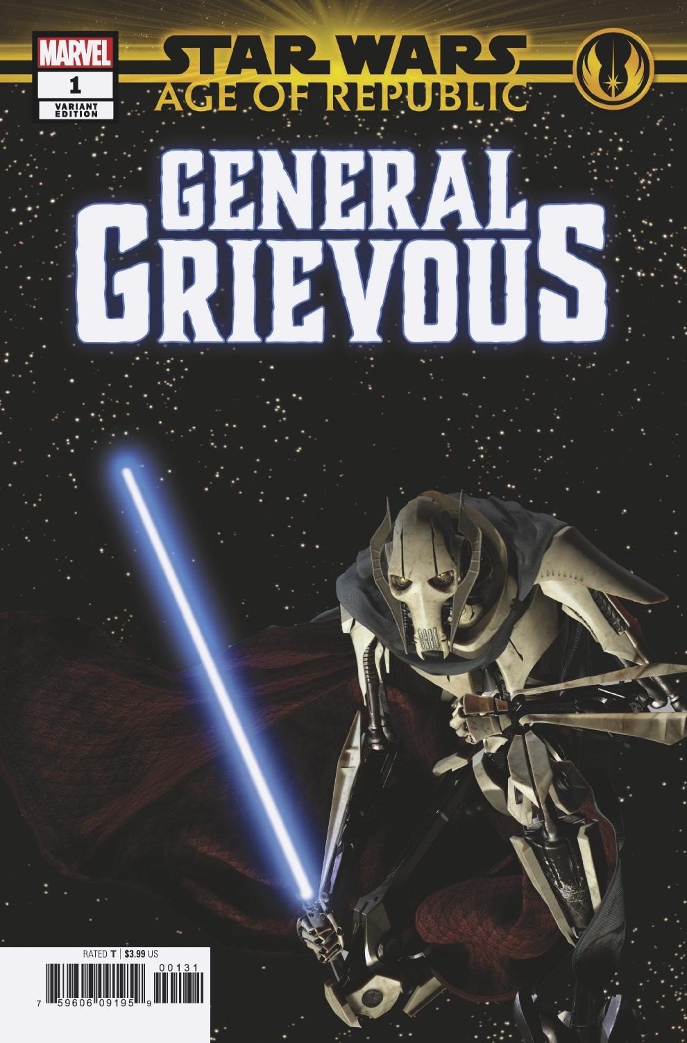 STAR WARS AOR GENERAL GRIEVOUS #1 1:10 MOVIE INCV - Comicbookeroo Australia