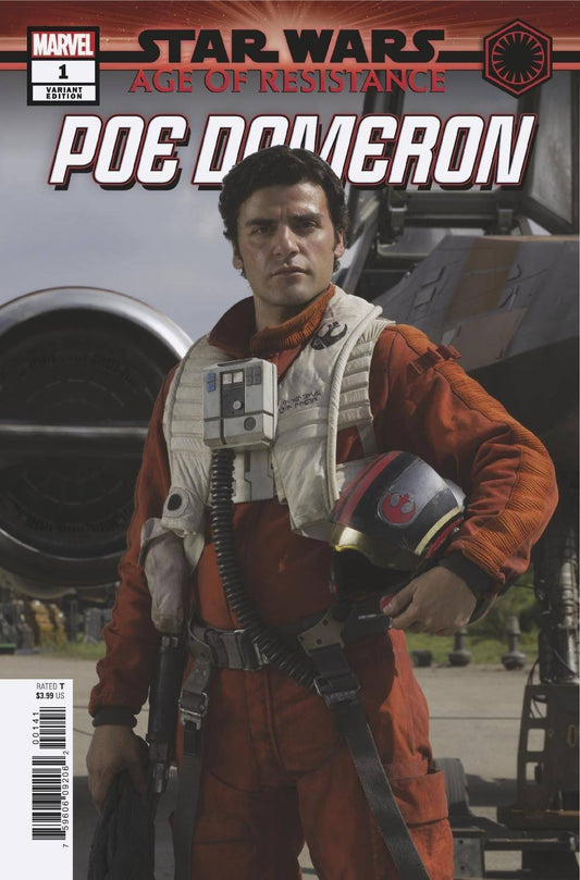 STAR WARS AOR POE DAMERON #1 1:10 MOVIE INCV - Comicbookeroo Australia