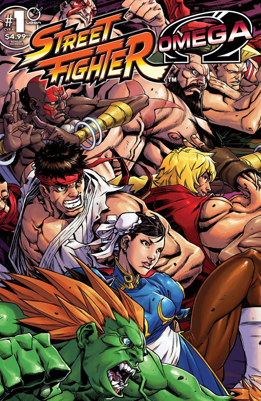 STREET FIGHTER OMEGA #1 CVR A NG (18 Oct Release) - Comicbookeroo Australia