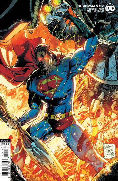 SUPERMAN (2018) #27 CVR B TONY S DANIEL & DANNY MIKI VAR - Comicbookeroo Australia